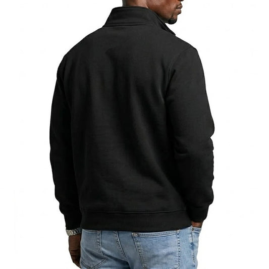 Sudadera Quarter-Zip Mapache Club — Cómoda y Sencilla