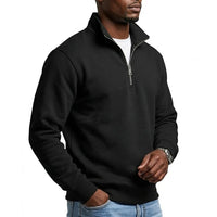 Sudadera Quarter-Zip Mapache Club — Cómoda y Sencilla